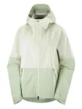 Salomon zip-up waterproof jacket - Neutrals