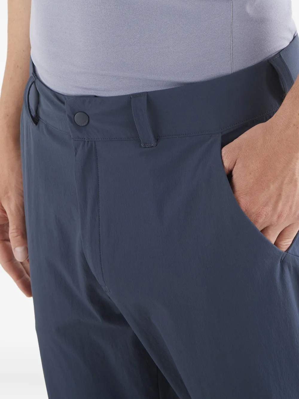 Salomon Wayfarer broek met knopen Blauw
