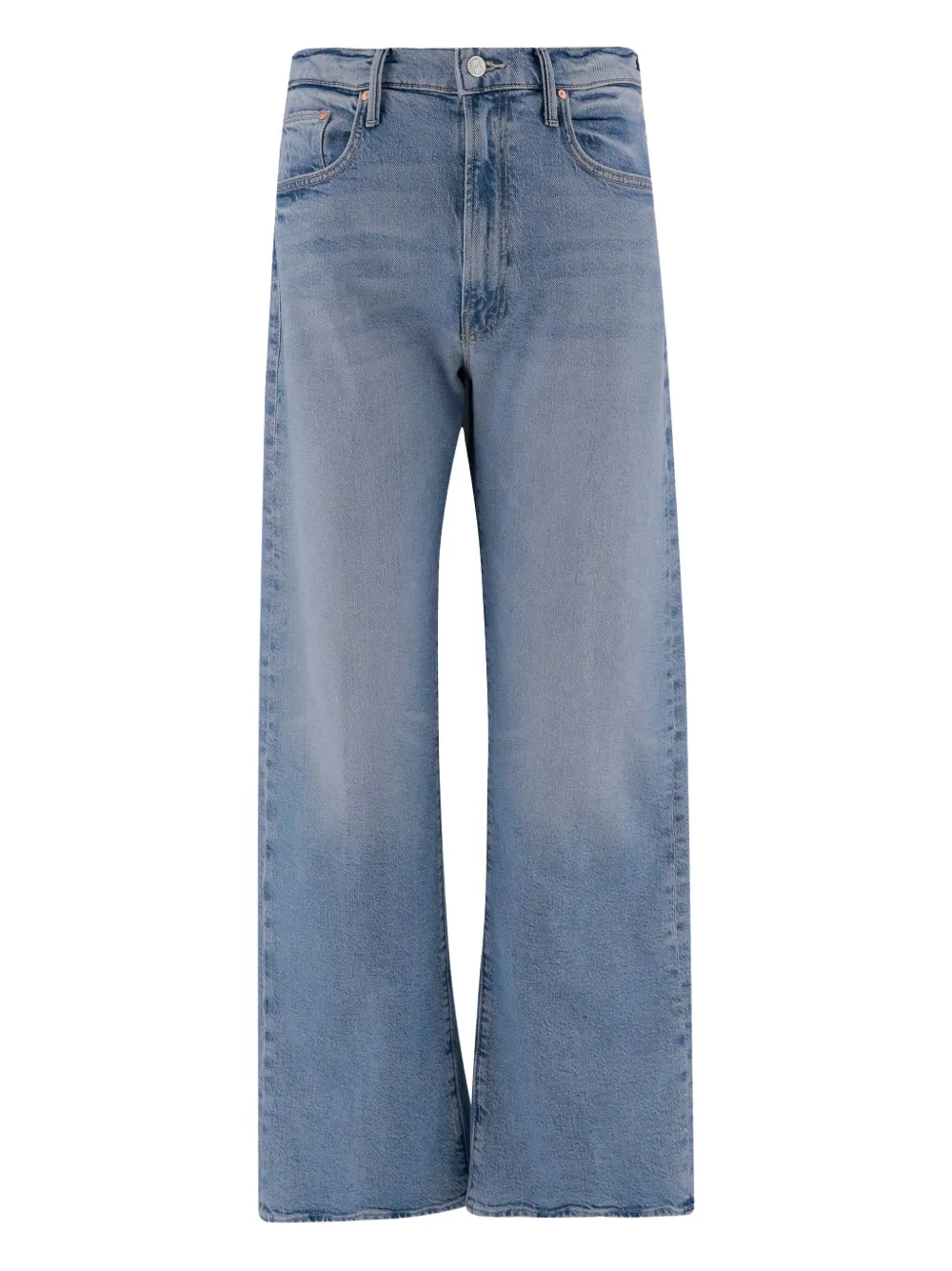 MOTHER Jeans met wijde pijpen Blauw