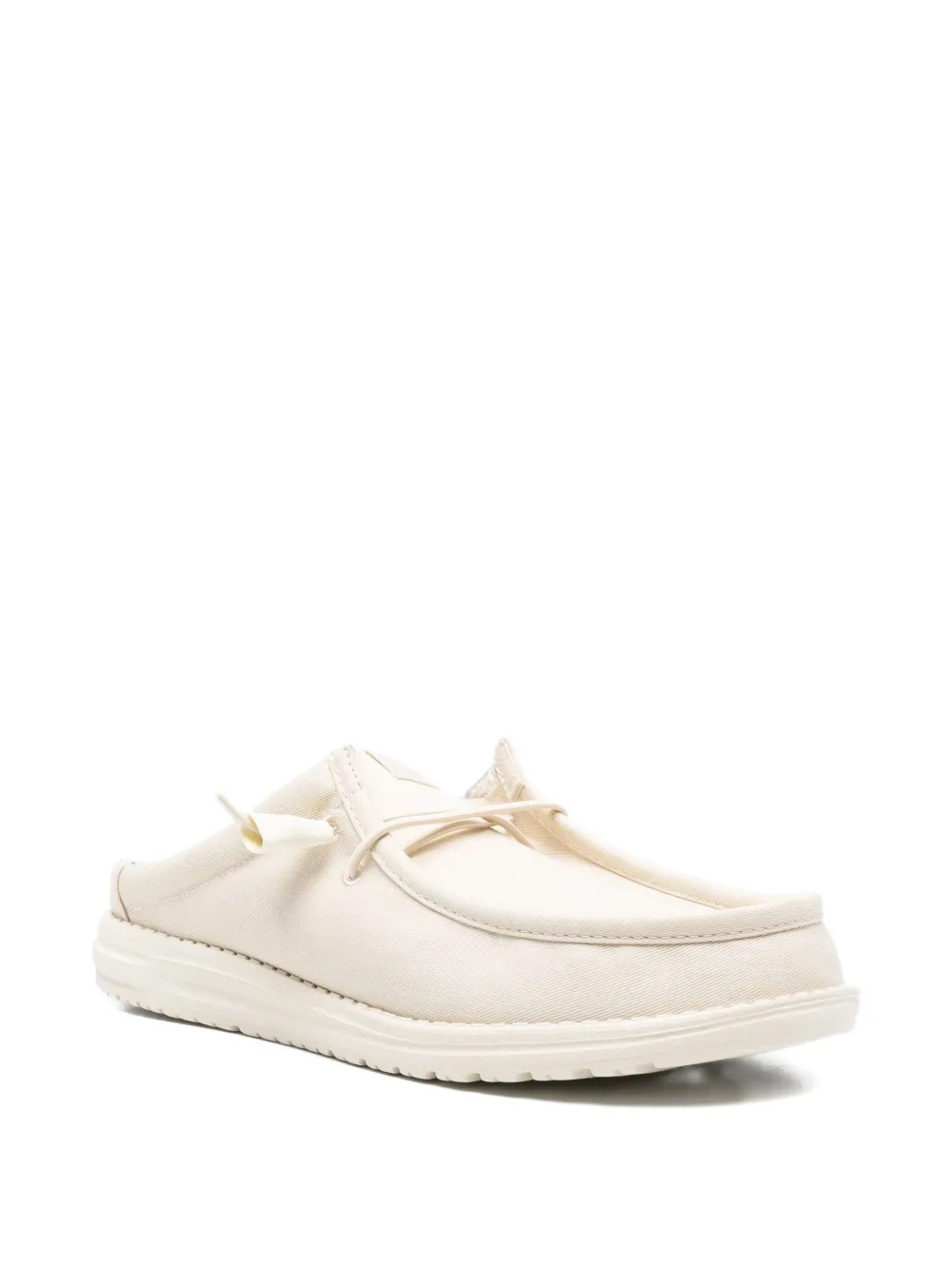 Hey Dude Wally Slip slip-on muiltjes - Wit