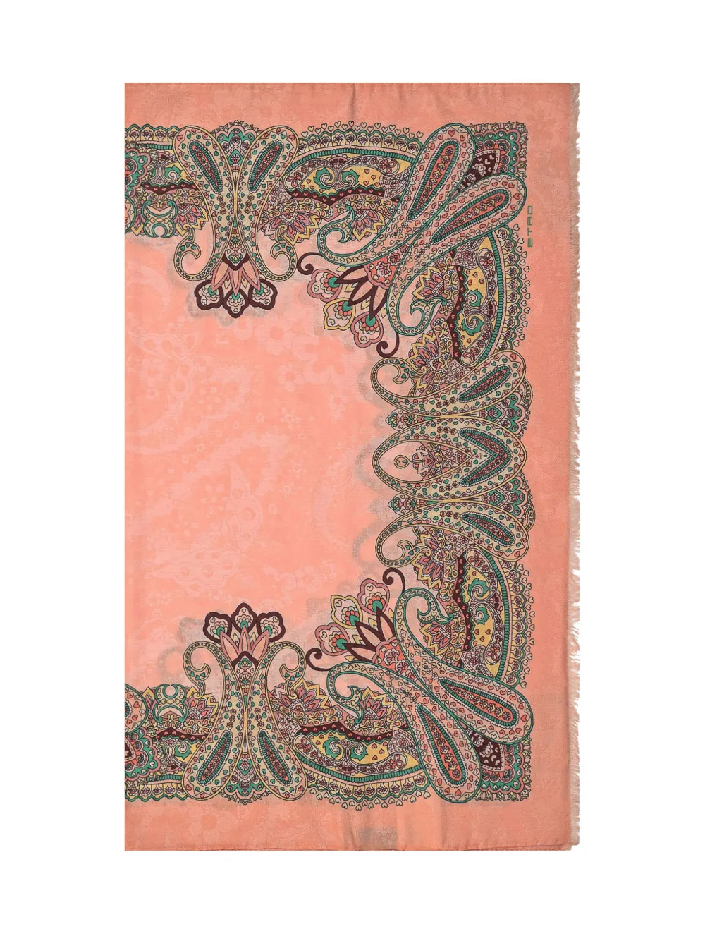 ETRO Sjaal met paisley-print Roze