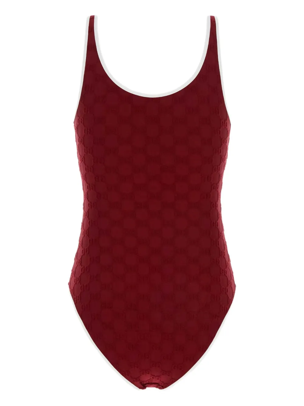 Gucci Badpak met monogram-reliëf Rood