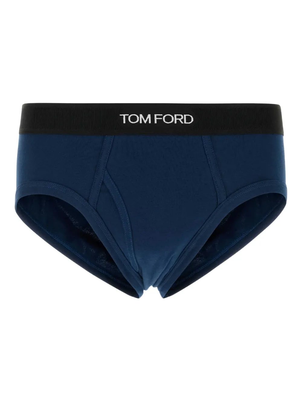TOM FORD logo-waistband briefs - ブルー TOM FORD logo-waistband briefs - ブルー