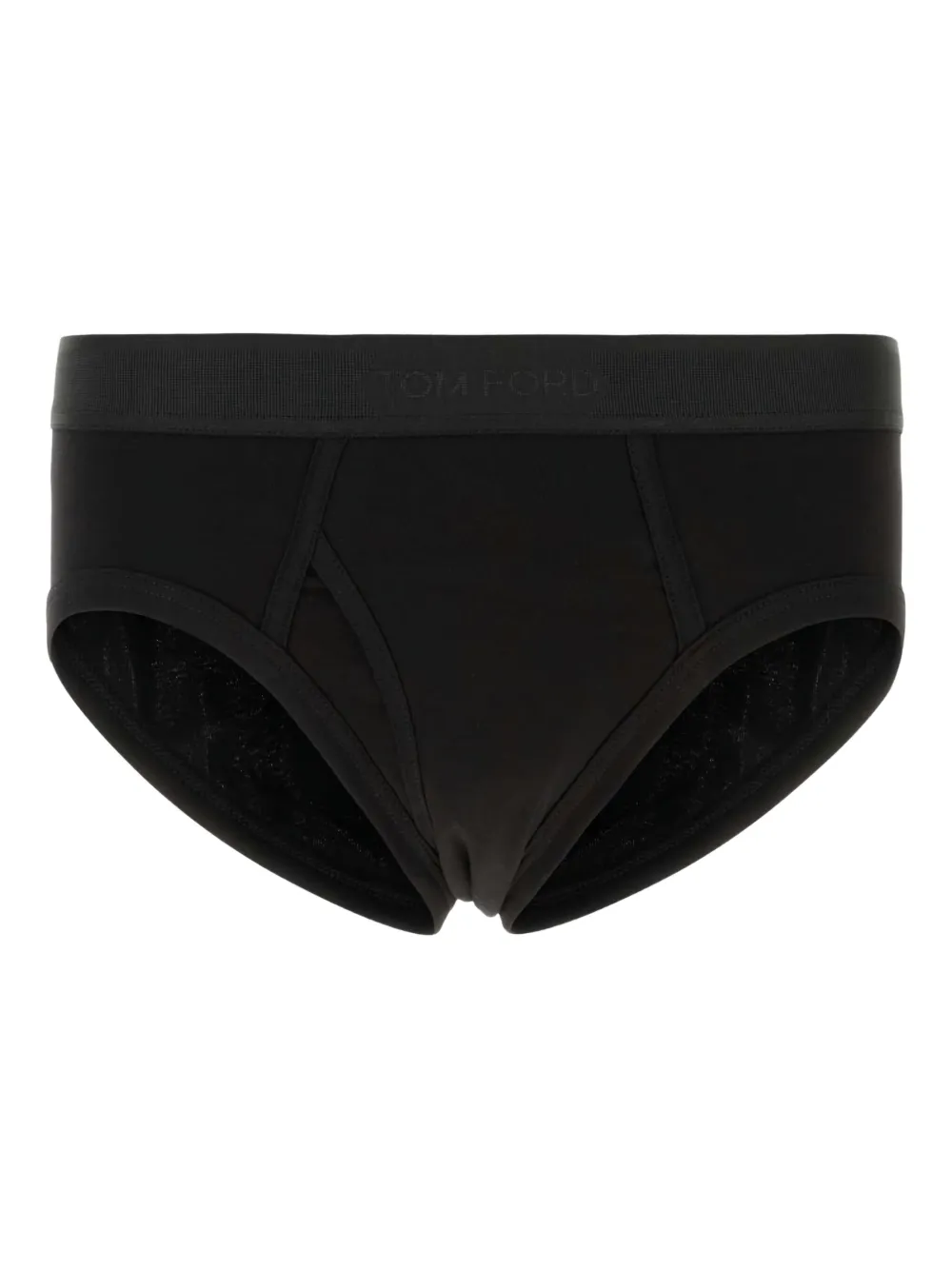 TOM FORD logo-waistband briefs Zwart
