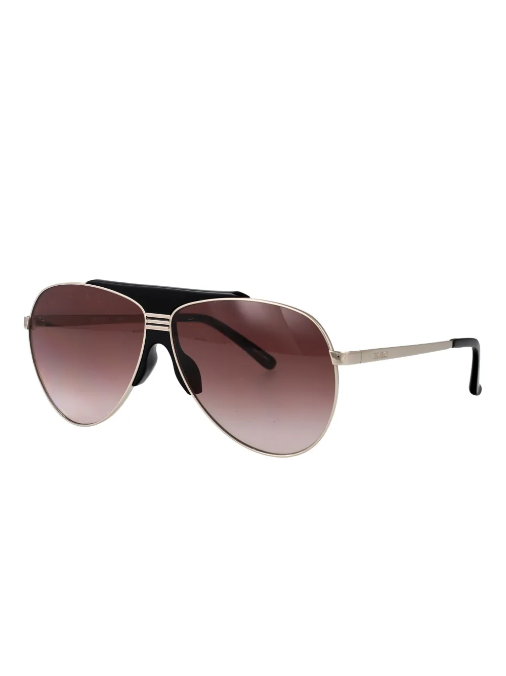 The Attico metallic pilot sunglasses | Image 2