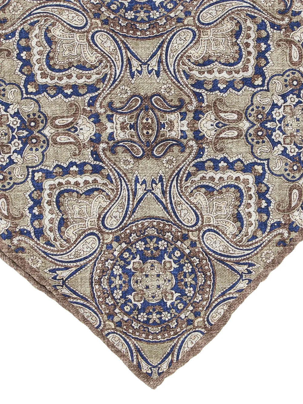 Brunello Cucinelli Sjaal met paisley-print Beige