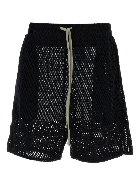 Rick Owens شورت شبك برباط
