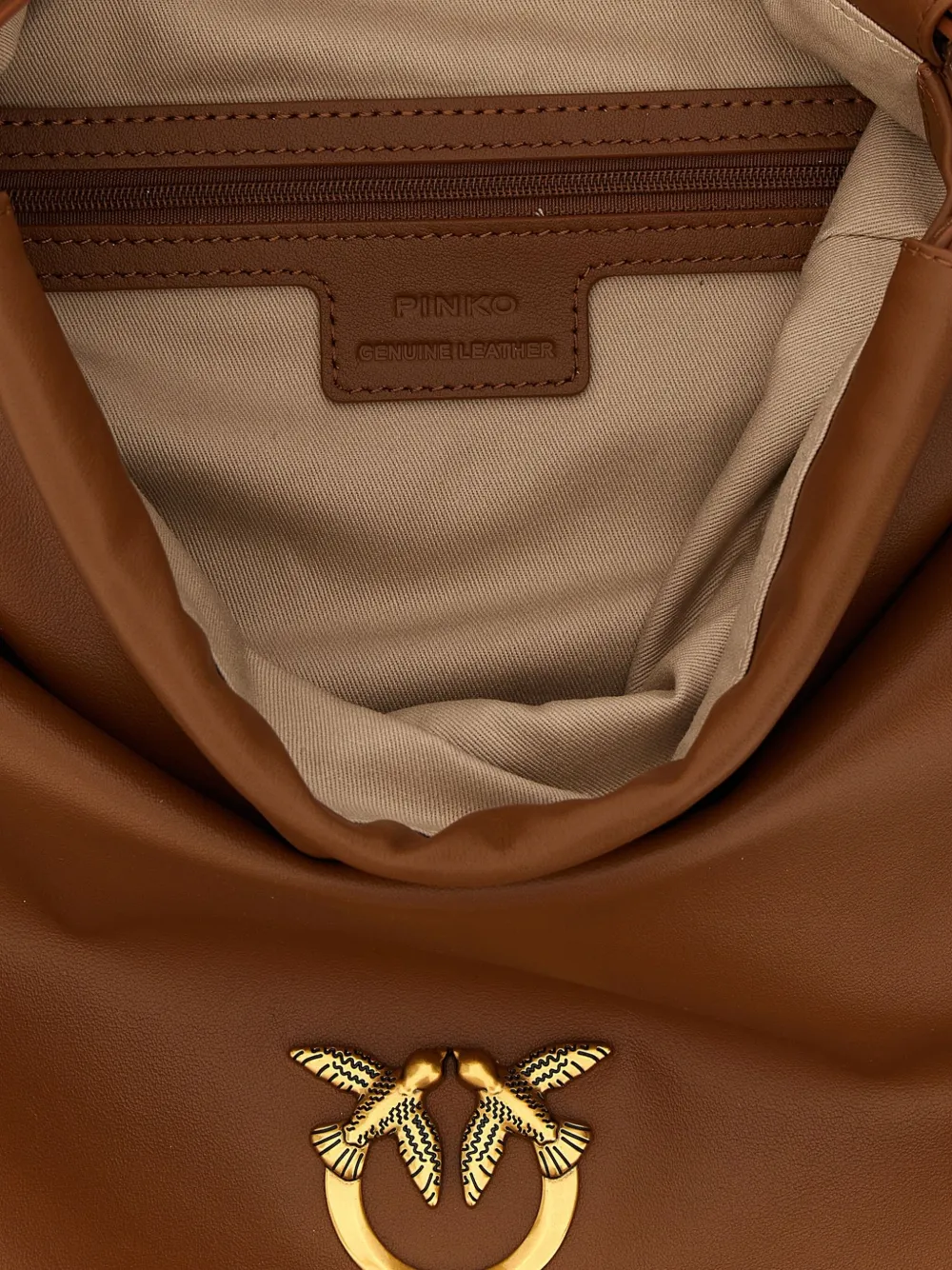 PINKO Bags > Shoulder BagsSlouchy schoudertas Bruin