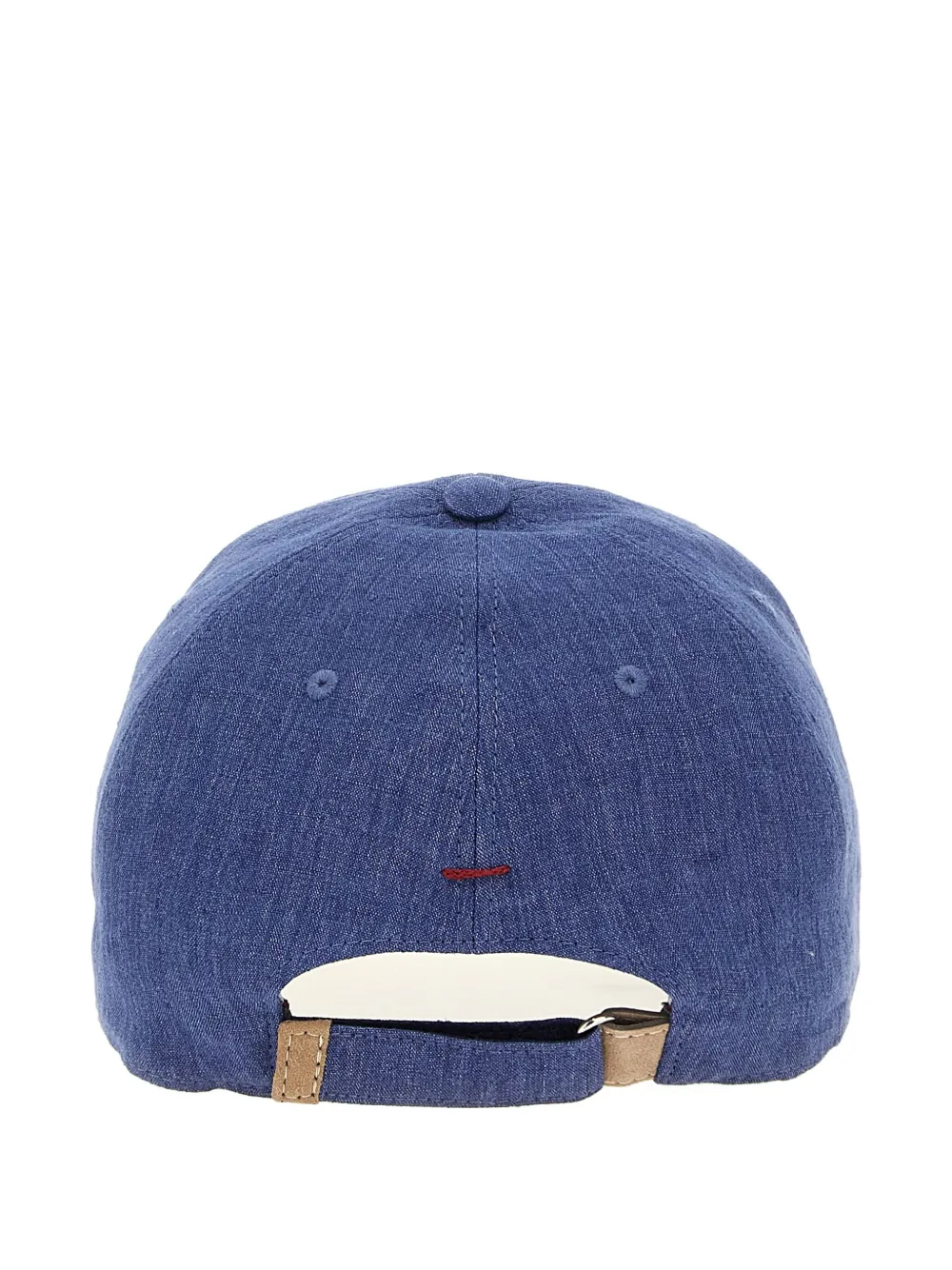 Brunello Cucinelli Pet met geborduurd logo Blauw
