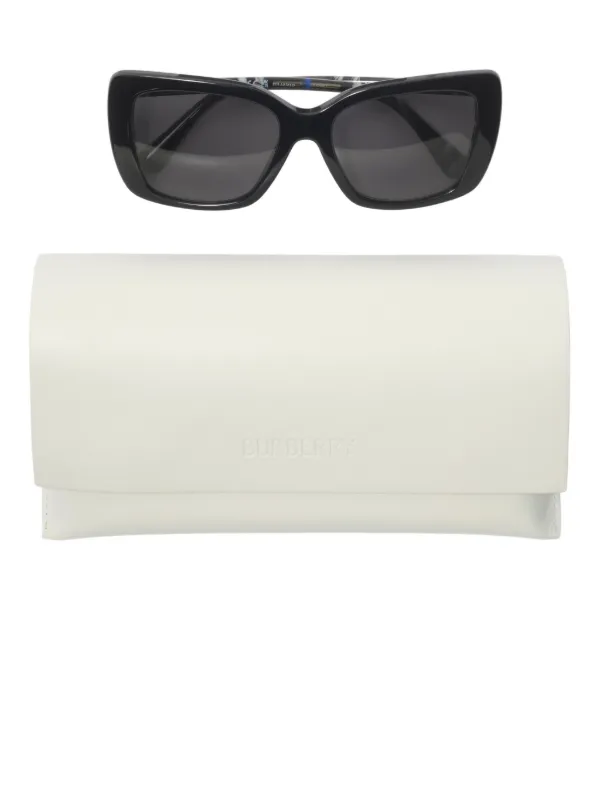 Burberry Eyewear オーバーサイズ サングラス | ブラック | FARFETCH JP