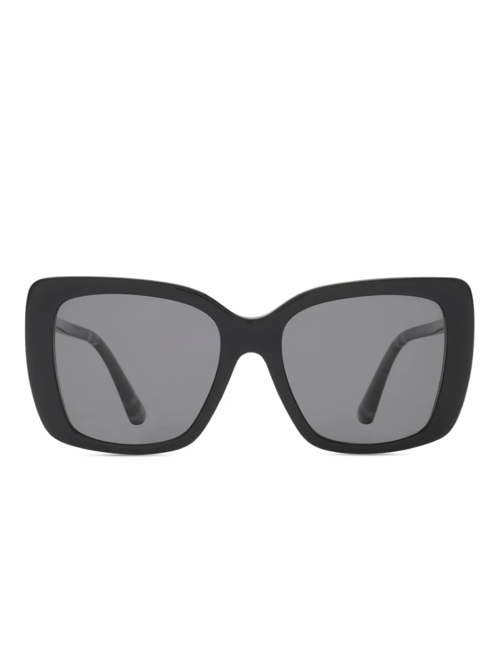 Burberry Eyewear Zonnebril met oversized montuur Zwart