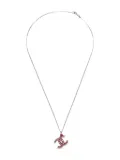 CHANEL Pre-Owned 2005 CC-pendant necklace - Silver