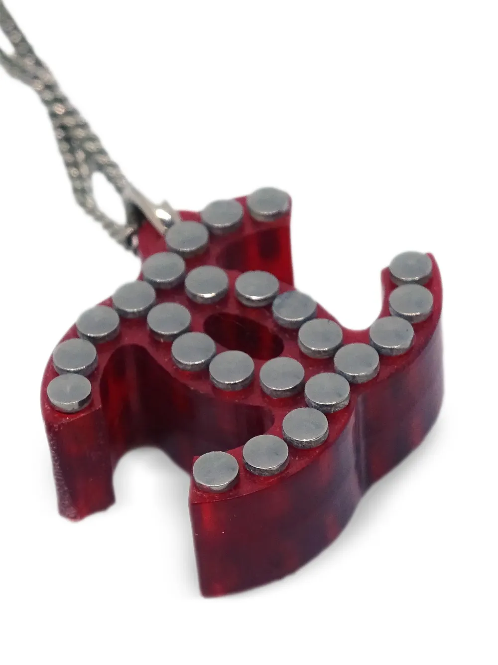 Pre-owned Chanel 2005 Cc-pendant Necklace