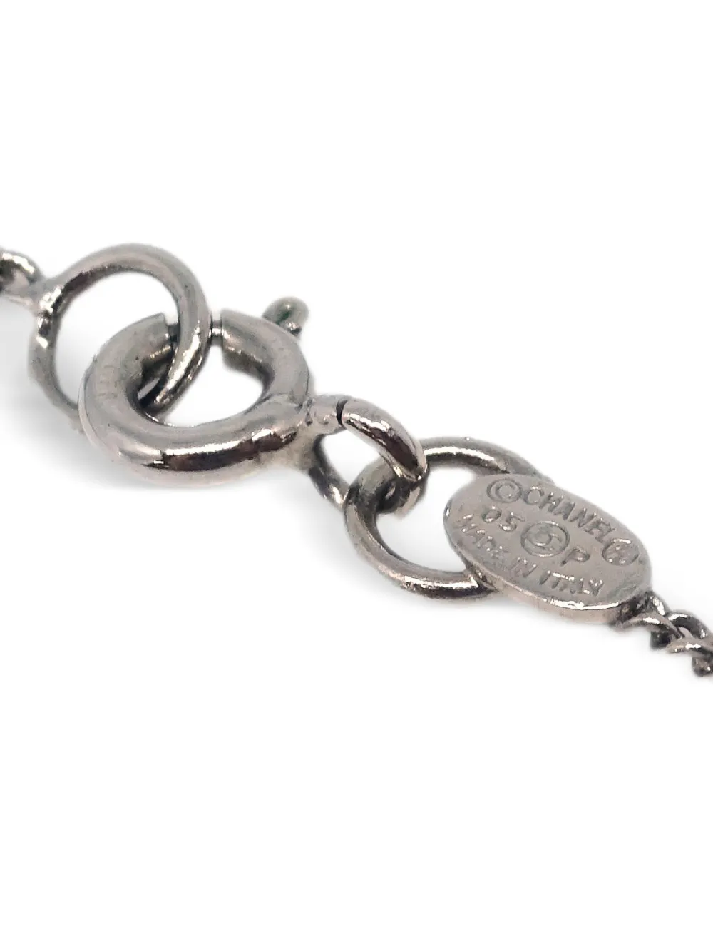 Pre-owned Chanel 2005 Cc-pendant Necklace