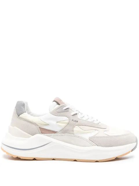 D.A.T.E. Fuga leather trainers