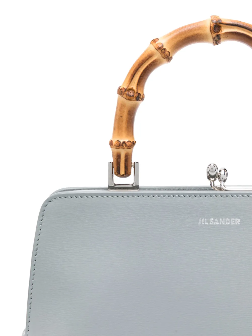Jil Sander Gogi mini-shopper 044 STEEL