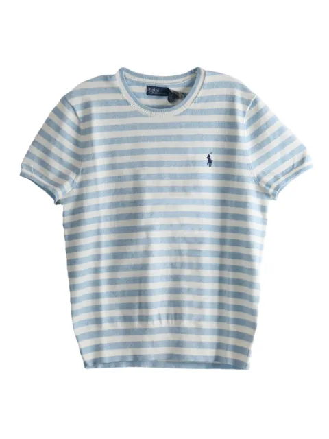 Polo Ralph Lauren توب مخطط بأكمام قصيرة