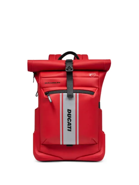 PIQUADRO Zaino roll-top buckle-fastening backpack