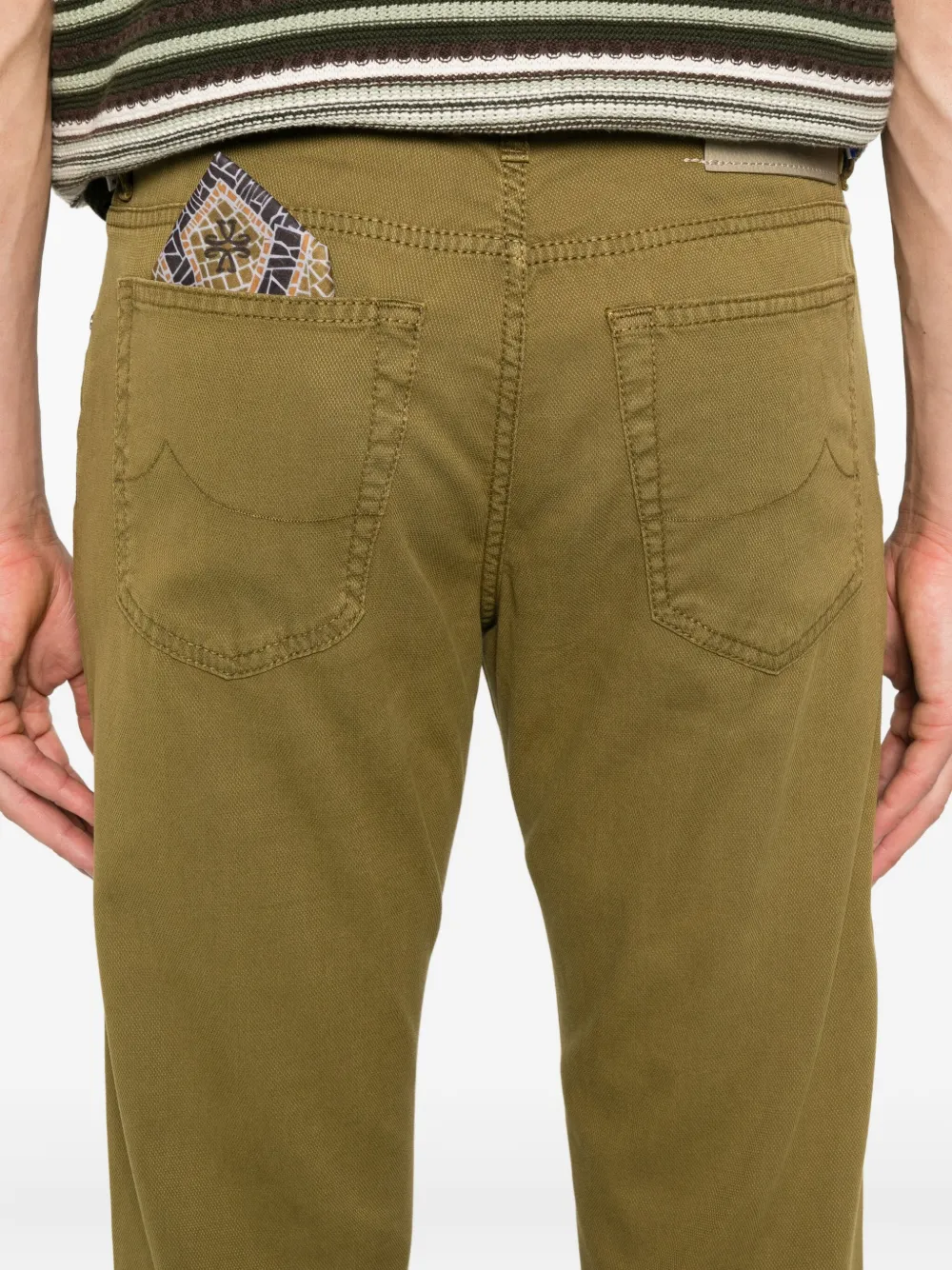 Jacob Cohën Bard jeans Groen