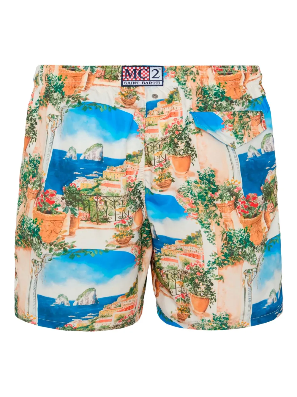 MC2 Saint Barth landscape-print swim shorts | Swim & Board Shorts | Image 2