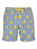 MC2 Saint Barth ducky stripe swim shorts - Blue