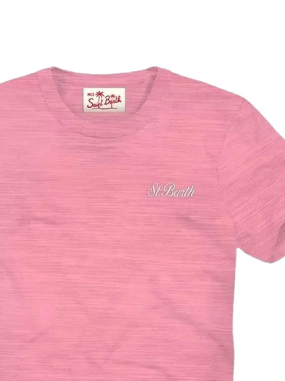 MC2 Saint Barth T-shirt met geborduurd detail - Roze