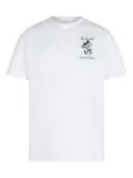 MC2 Saint Barth embroidered-Mickey Mouse T-shirt - White