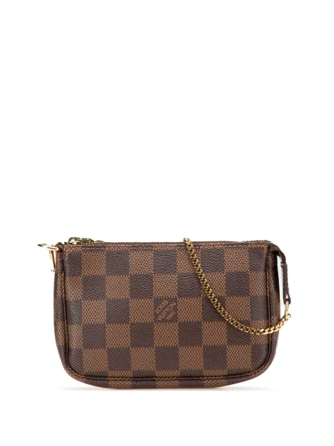 Louis Vuitton Pre-Owned 2011 Damier Ebene Mini Pochette Accessoires handbag