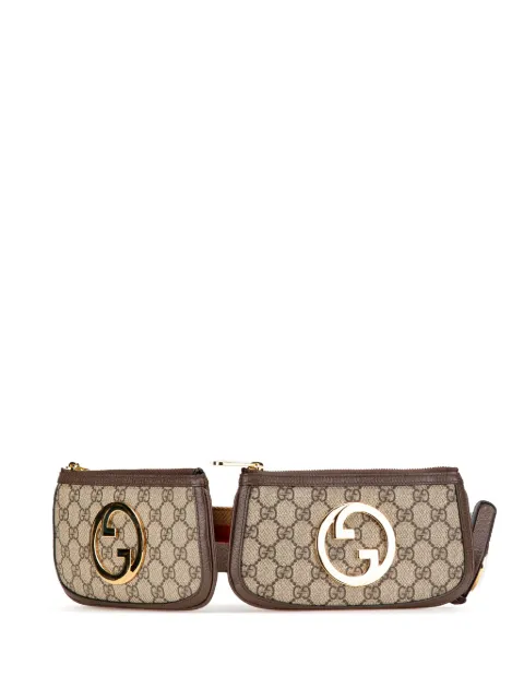 Gucci Pre-Owned 2016-2025 Mini GG Supreme Blondie belt bag