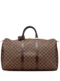 Louis Vuitton Pre-Owned 2011 Damier Ebene Keepall 50 travel bag - Brown
