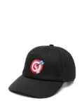 ALBERTO BRESCI embroidered baseball cap - Black