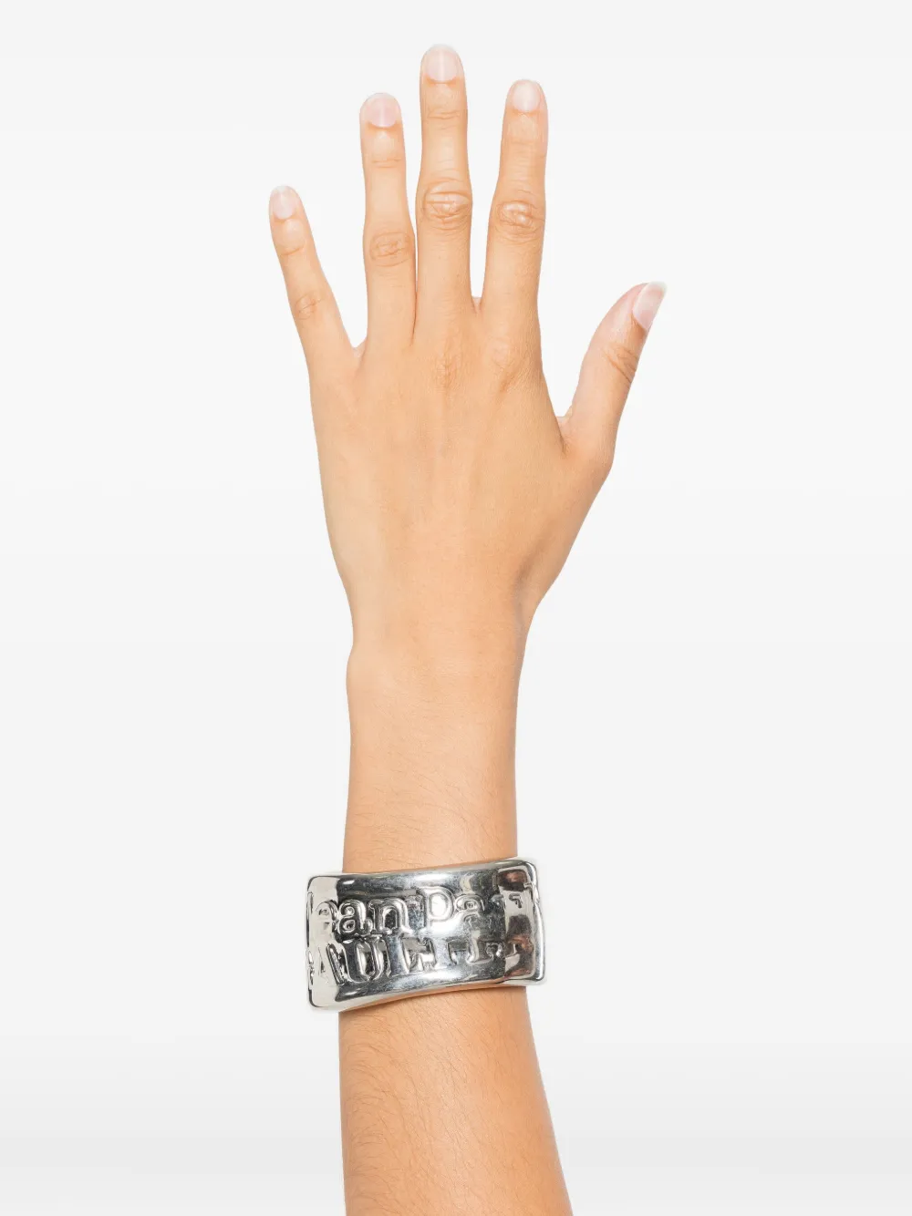 Jean Paul Gaultier engraved-logo bracelet | Image 2