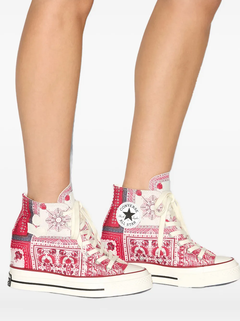 ISABEL MARANT x Converse Chuck 70 high-top sneakers Red