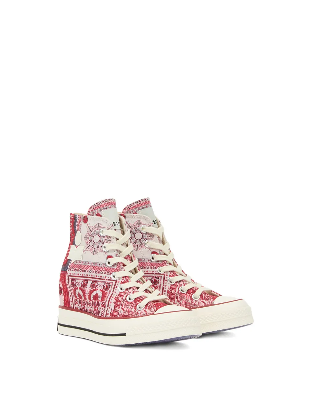 ISABEL MARANT x Converse Chuck 70 high-top sneakers Red