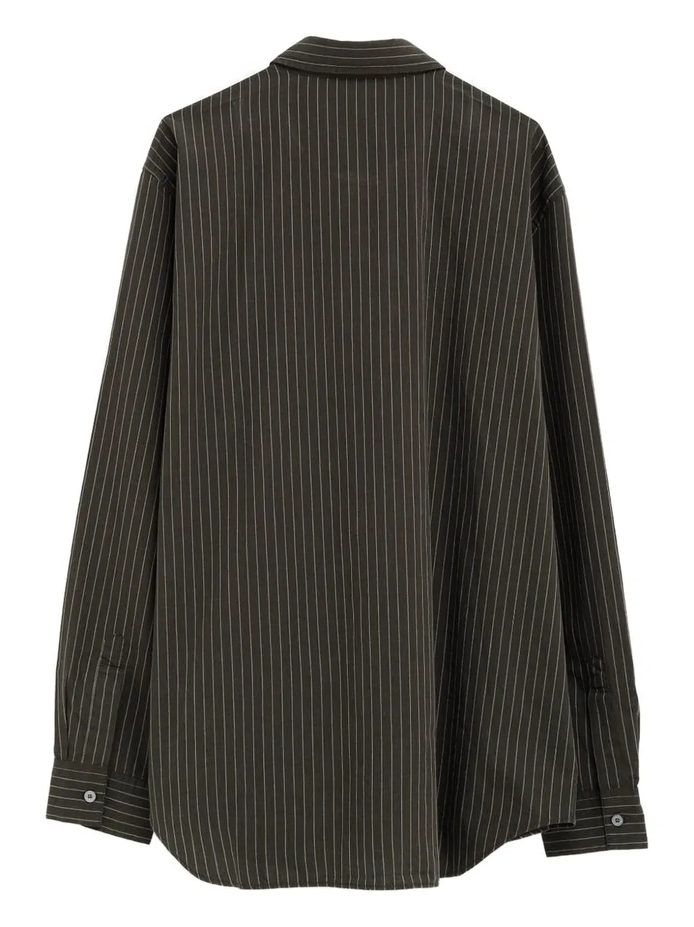 Acne Studios camisa con estampado de rayas diplomáticas | Image 2