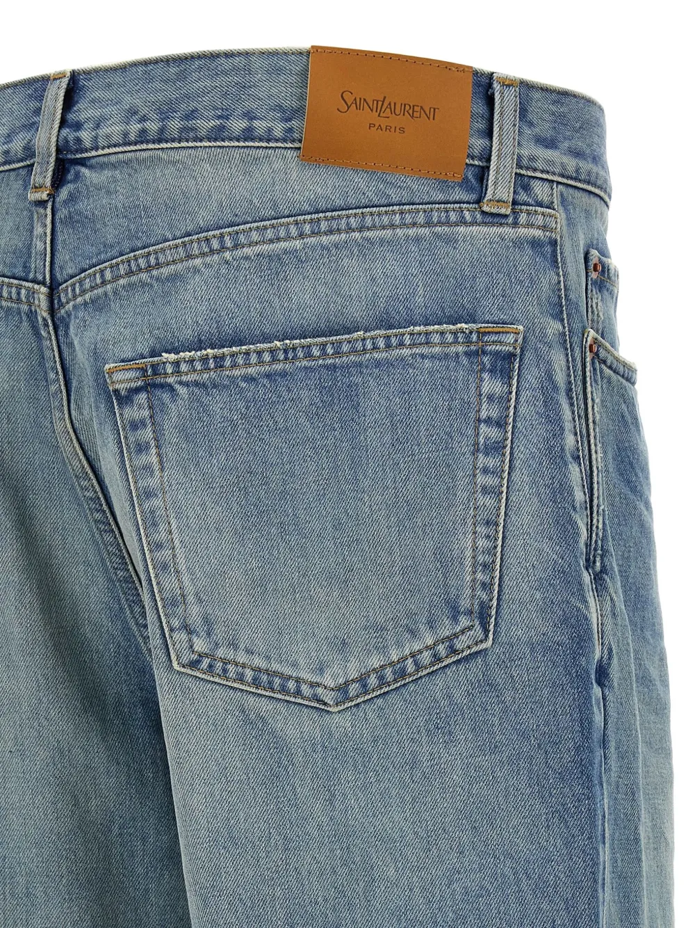 Saint Laurent Mick jeans Blauw