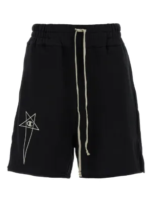 ショートパンツ RICK OWENS Women Shorts  Burmudas 25PRP01E7327SCH 09 Black RICK OWENS RP01B4328 J FOG SHORTS BLACK SS22 | DOSHABURi