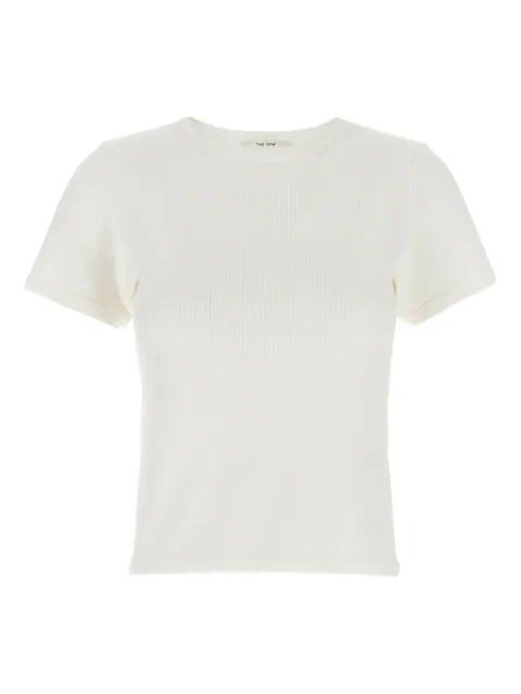The Row Torya ribbed crew-neck t-shirt