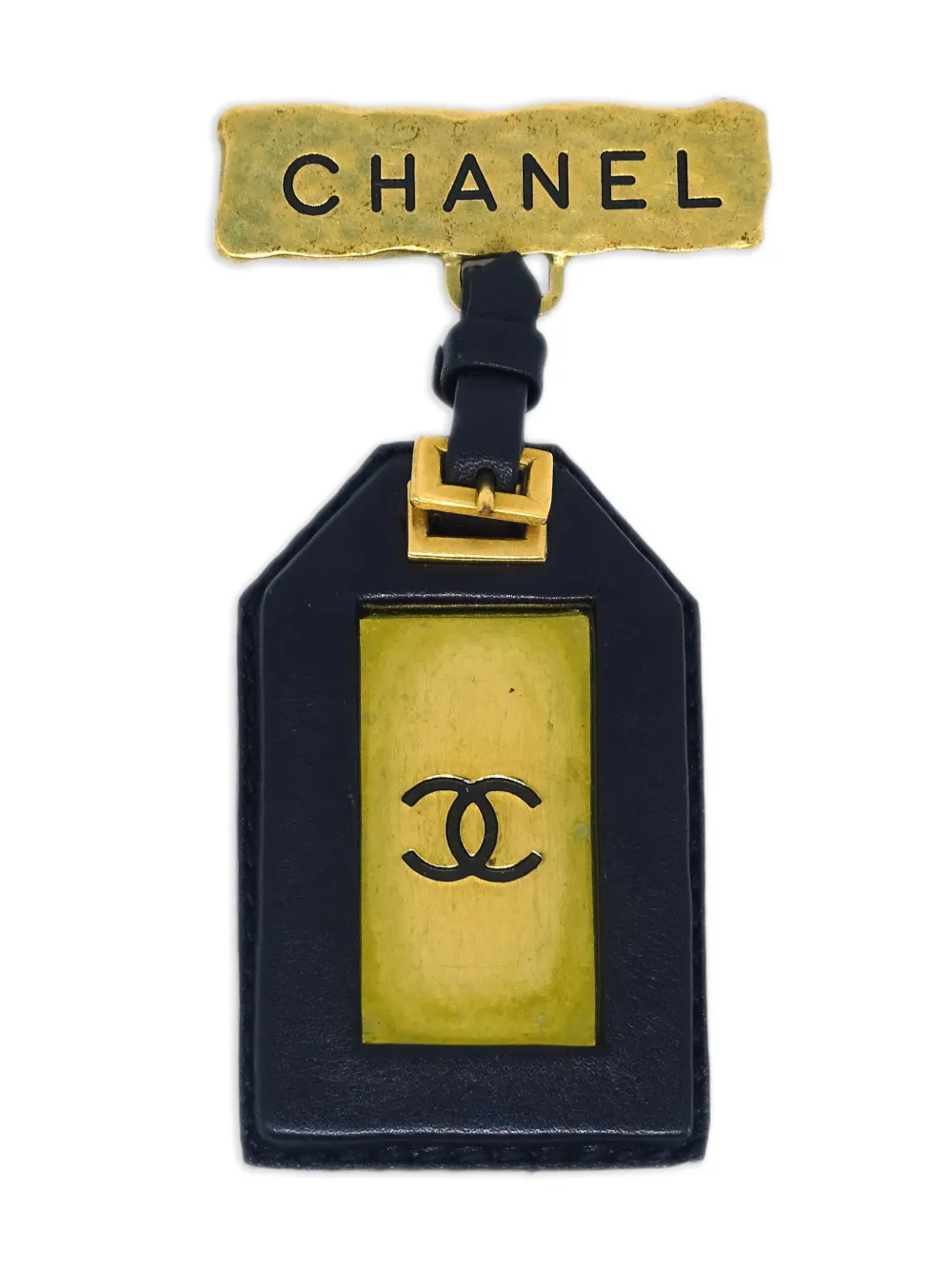 CHANEL Pre-Owned 1994 ココマーク ブローチ - ゴールドトーン CHANEL Pre-Owned 1994 ココマーク ブローチ - ゴールドトーン