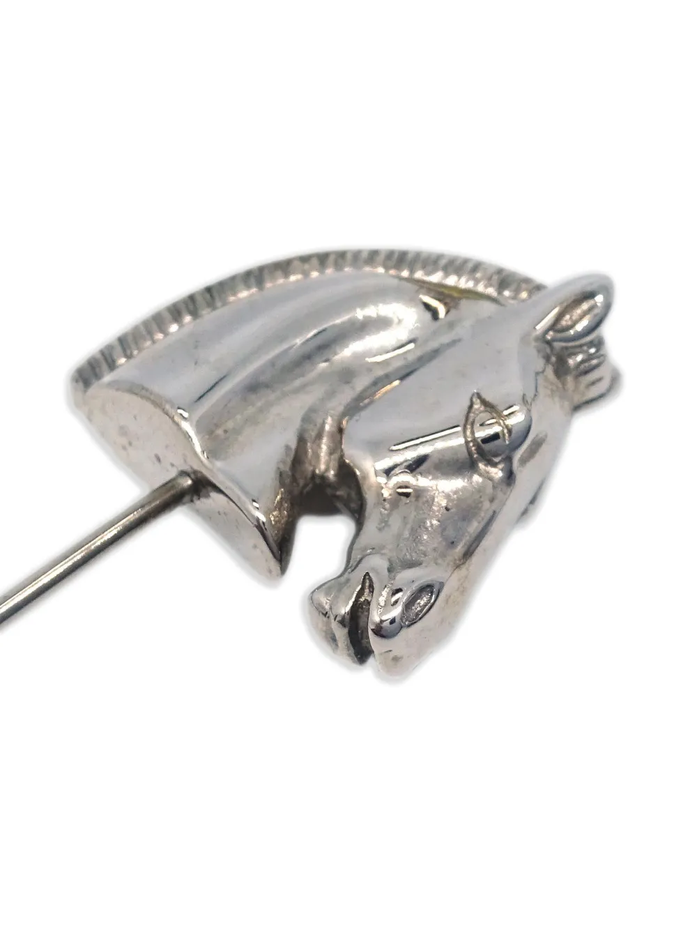 Pre-owned Hermes 1990-2000s Cheval Brooch