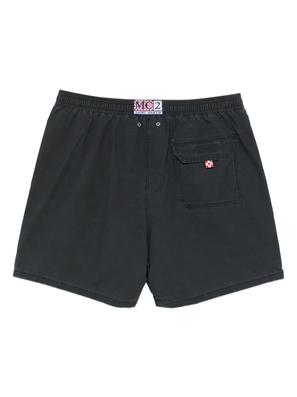 MC2 Saint Barth Patmos drawstring swim shorts Zwart