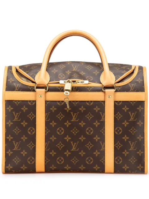 Louis Vuitton Pre-Owned bolso de viaje Monogram Sac Chien Pet Carrier 40 2003