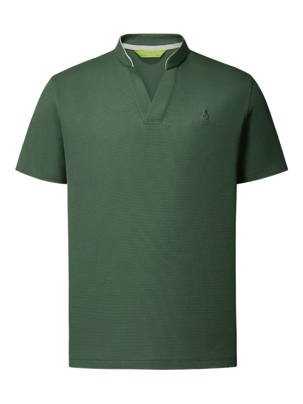 Shanghai Tang playera Tang Playmaker con logo bordado | verde | Image 1