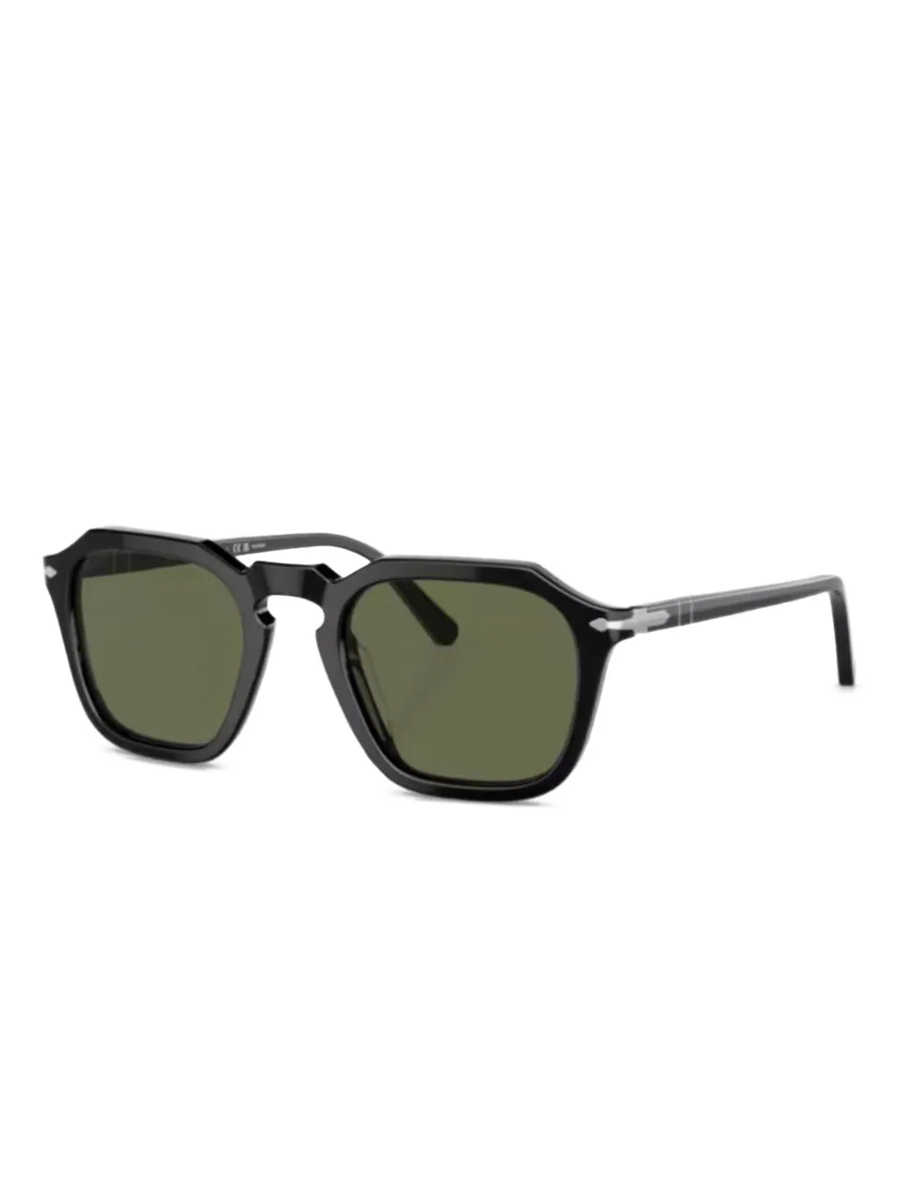 Persol geometric-frame sunglasses Zwart
