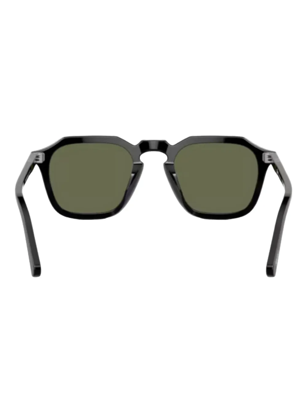Persol Zonnebril met geometrisch montuur - Zwart