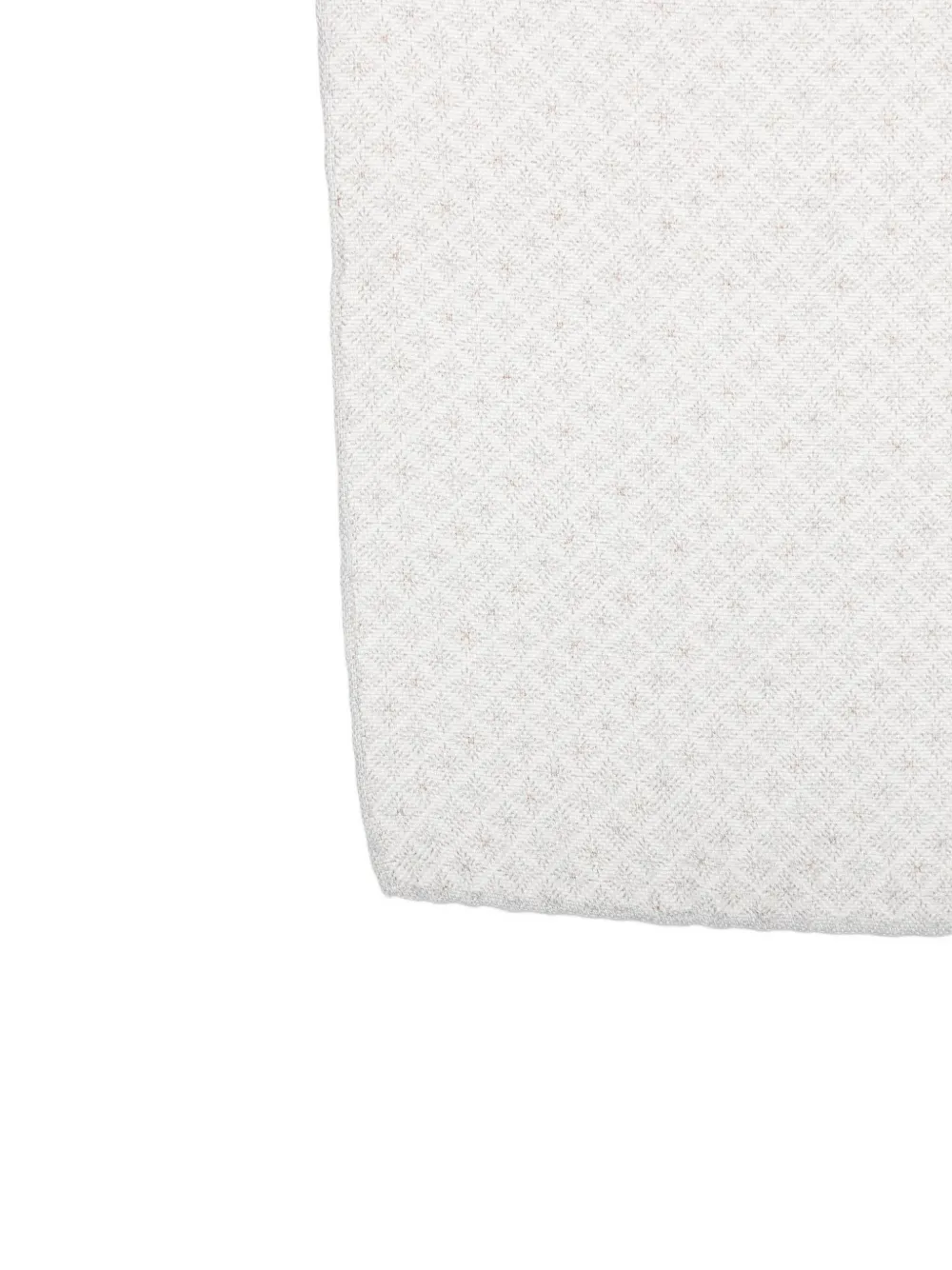 Brunello Cucinelli Sjaal met geometrische print - Wit