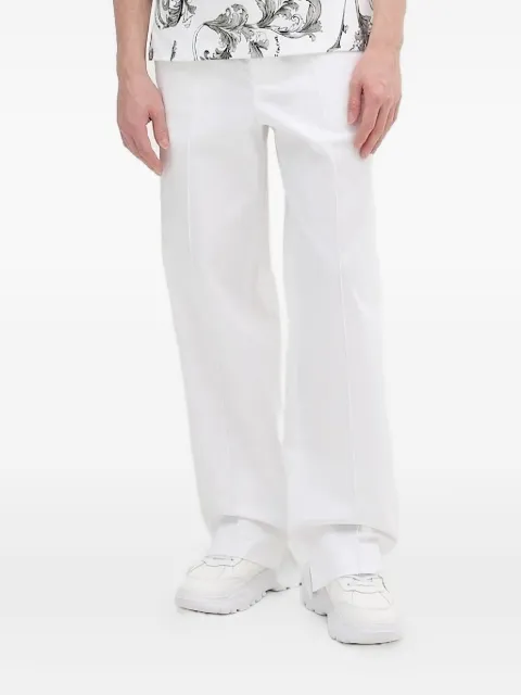 Versace Jeans Couture logo-waistband trousers