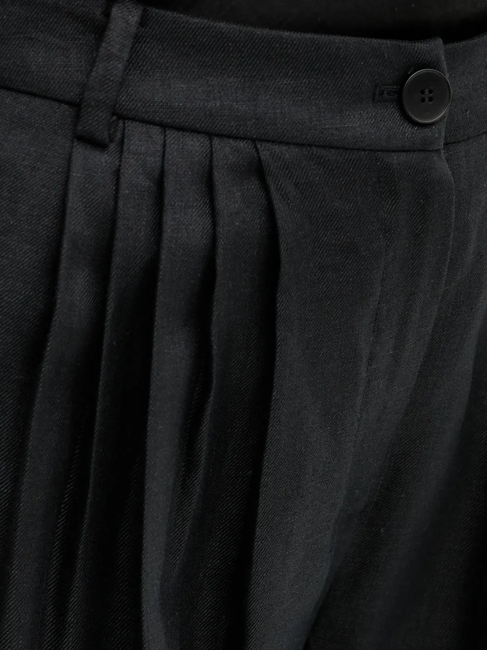 Luisa Spagnoli Pleated Trousers In Black