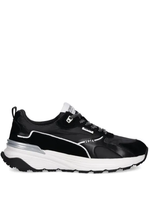 Iceberg leather panelled sneakers