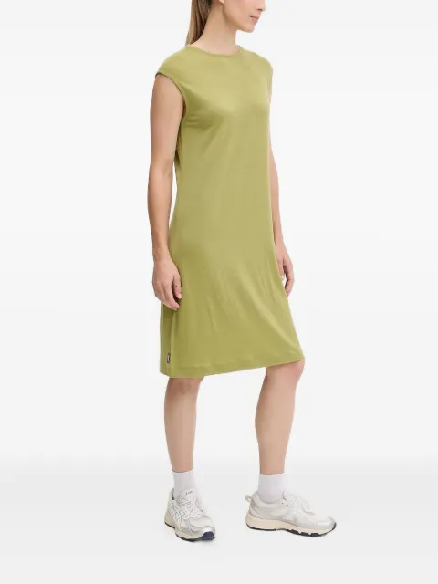 icebreaker cap-sleeve round-neck mini dress